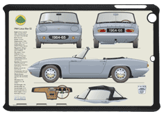 Lotus Elan S2 1964-65 Small Tablet Covers